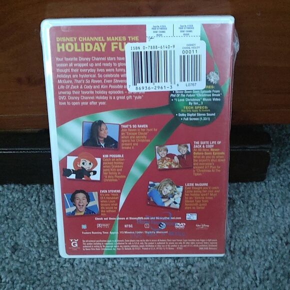 Disney Channel Holiday DVD Even Steven Lizzie McGuire, and More  New Sealed - Picture 2 of 4